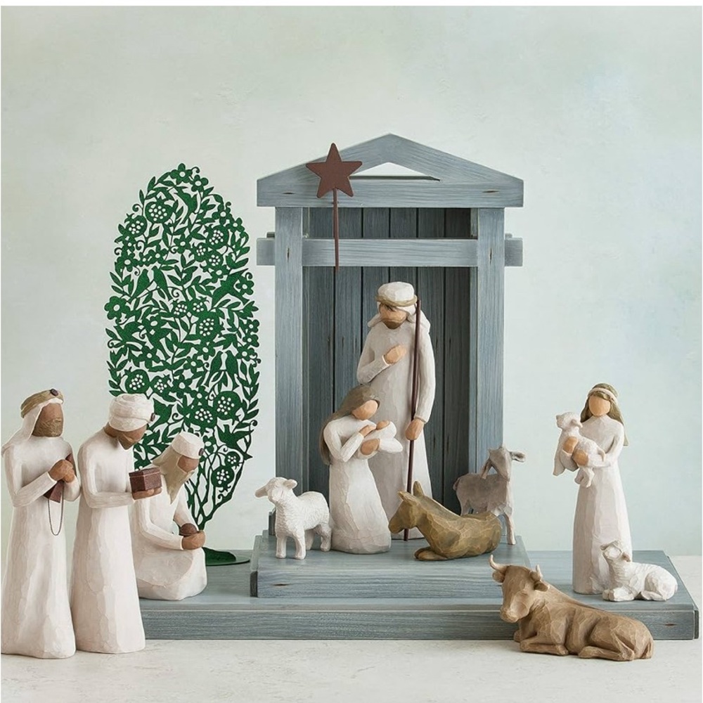 Willow Tree, "The Three Wisemen" nativity figurines
